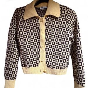 Geometric Patterned Sweater